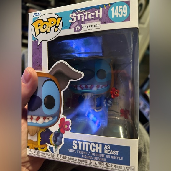 Funko Other - FUNKO POP! “STITCH (AS BEAST)”/STITCH IN COSTUME SERIES/#1459/LIMITED EDITION